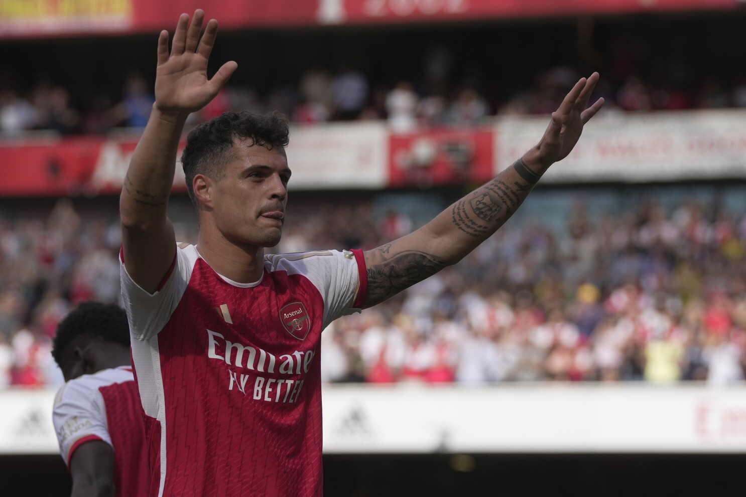 Xhaka 2025 arsenal jersey